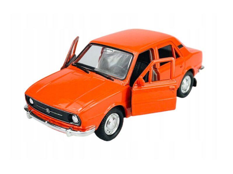 Welly Škoda 105 L 1:34 Oranžová